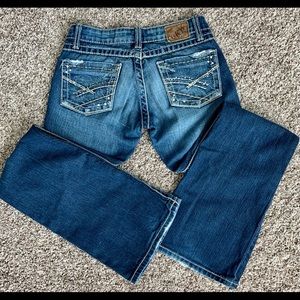 BKE Stella stretch boot cut jean 24 R